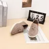 Casual schoenen sneakers loafers voor mannen 2024 mocasines hoogwaardige luxe bruin suede lederen flats vrouwenmerk