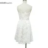 E 2024 European American Fashion Summer New Women White Floral Broche