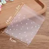 Gift Wrap 1000pcs Self-adhesive Bags Plastic Transparent Dot Candy Cookie Bag With DIY Self Adhesive Pouch Wedding Birthday Party