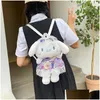 Plush Backpacks 2023 Womens Bag Japanese Sweet Harajuku Contrast Backpack Drop Delivery Toys Gifts Stuffed Animals Dhsul