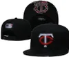 2024 "Twins" Baseball Snapback Sun caps Champ Champions World Series Men Women Football Hats Snapback Strapback Hip Hop Sports Hat Mix Order a0