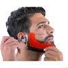 Accessoires de cheveux Mentiers Barbe Sembs Trimmers Plastic Men Sha Styling Comb Beauty Tool pour les modèles de trim