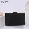 Evening Bags Fashion Satin Box Bag Party Clutch For Women Chain Shoulder Crossbody Elegant Pleated Formal Handbag