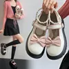 Chaussures habillées Bows Lolita Kawaii Mary Jane Jane Femmes Japonais Style vintage Girls High Heel Platform Student JK