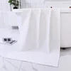 Zestawy pościeli ręczniki wewnętrzne łazienka w łazience stały kolor biały frotte myjka podróżna ręczniki sportowe