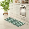 Carpets Kitchen Carpet Modern Floor Geometric Grid Polyester Runner Area Rug Mat For Home