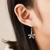 Boucles d'oreilles en peluche Tumbeelluwa étoiles de mer pour femmes bijoux de plage d'été guérison en pierre cristalline gouttes d'oreille de boucles