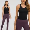 2024 Ebb To Street Women's Yoga Bra Summer en forme de U sans anneau en acier Bref de sport de poitrine intégrée pour femmes