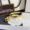 Charm Bracelets Europe America Fashion Style s Women Bangle Designer Letter Crystal 18K Gold Plated Stainless steel Wedding rs Gift Jewelry S260 L46