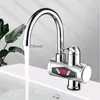 Kitchen Faucets 3000W 220V Electric Water Heater Tap Instant Stainless Steel Faucet Cold Heating