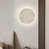 Wall Lamp Stone Round Bedside Dining Room Atmosphere Art Decor Light