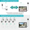 Sistema 3MP WiFi Home Security Kit 10.1 "Monitoraggio NVR KIT Wireless PTZ Sicurezza Telecamera Sistema Audio CCTV Audio CCTV Surveillance Telecamere imposta HDD