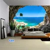 Halmiler 2024 REFREFRESHING Natural Manzara Güzel 3D Baskı Goblen Yatak Odası Yaşam Duvar Dekoru Hippi Ev Dekorasyon Duvar Resmi