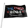 90x150cm Campanha Trump Bandeiras Banner 2024 U.