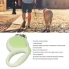 Colliers de chien laisse en laisse rétractable automatique à un frein à main ergonomique pour animaux de compagnie pour la formation de voyage