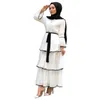 Podstawowe sukienki swobodne plus size abaya indyka