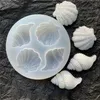 Bakvormen diy kaarsen siliconen schimmel handgemaakte 3d oceaan shell vorm maken voorraden voorraden ambachtelijke gipshars