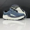 Med ruta 2024 New Altra Road som körs via Olympus Shoes Womens Designer Mens Trainers Runnners Women Sneakers Blakc White Men Storlek 36-47 Gratis frakt