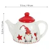Diny Slare thee Pot Ceramic Teapot Drinking Supply Retro Christmas Home Office Teaware Kettle Decoratieve werper