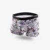 Underpants Bielizna mężczyźni oddychający modalny bokser Trunk Soft Sexy cueca Masculina Homme Marca Calzoncillos