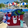 Beach Bag Summer EVA Basket Women Silicon Beach Tote With Holes Breathable Pouch Shopping Storage Basket