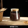 Storage Bottles Borosilicate Glass Sealing Jars Tea Grains Candy Kitchen Food Coffee Beans Orgnizer