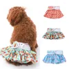 Hundekleidung S daisy/marine Tier/Papaya -Druck wasserdichte Windel weibliche Windeln Sanitär Panties Physiologische Culottes