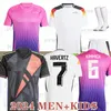2024 GermanyS Soccer Jerseys HUMMELS GNABRY 24 25 KROOS WERNER DRAXLER REUS MULLER GOTZE Men Football Shirts Kids Kits Fans Player Version goalkeeper size S-4XL