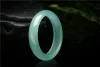 Bangle Genuine Natural Ice Color Jade Bangle Bracelet Charm Jewellery Fashion Accessories HandCarved Amulet Gifts for Women Her Men