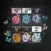 Geschenkverpackung Jianqi 20pcs Haustier Schmetterling Aufkleber Pack Dekorative Stick Beschriftungen Kreativität Schreibweise Klebstoff DIY Sticke Junk Journal Supplies
