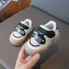 HBP Non-Brand 2024 Spring Mesh Ademende babyschoenen Vrouwelijke cartoon baby Soft Soft Shoes Manne Baby Wandelschoenen