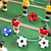 Décoration de fête 6pcs mini ballon de football coloré à la maison table de jeu intérieur balles de football enfant adulte jouet anti-stress exercice de poignet