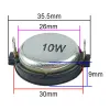 Haut-parleurs ghxamp 1 pouce tweeter haut-parleur de haut-parleur 8ohm 10W Film de soie dôme néodyme 30 mm haut-haut-parleur bricolage 2pcs