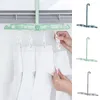 Hangers plastic airconditioning hangende kledingrekken opvouwbare drooghanger met gaten wassen rek slaapkamer