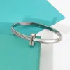 Classic T1 Designer Bracelet Designer 18k Bracelet en or Jewelry femme T1 a un bracelet à charme en diamant Braceuse de luxe Hot Brand Designer Jewlery pour femmes Mans fille cadeau