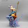 Action Toy Figures One Piece Anime Figures Enel Skypiea Eneru LED Light 33cm Gk Pvc Statue Figurine Toys Collection Decoration Ornaments kids Gifts L240402