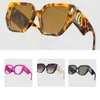 Lunette de Soleil Designer óculos de sol mulheres Múltiplo de estilo bege espelho pernas masculinas glasses de sol letra de estrutura completa Óculos de leopardo de alta qualidade Ga0140 C4