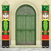 Party Decoration St Patrick's Day Porch Sign Hanging Door Banner Garage for Classroom Holiday Yard Signs Supplies Home Office