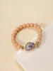 Strand Niche Simple Jewelry Bracelet Women's Natural Stone Beaded Delicate Bangle Ladies