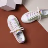 Fitness Shoes Vulcanize Female Womens Spring Autumn Canvas Lace-up Flat Cartoon Ladies Sneakers