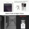 Doorbell INQMEGA Tuya Video Doorbell Wireless Phone Home Security Camera Doorbell Alarm Remote Control Night Vision smart wifi doorbell