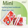 Storage Bottles Oral Hygiene Peppermint Cool Mouthwash Fresh Mouth CareTeethCleaningCare Disposable Saliva Portable Strips For Travel