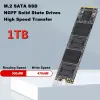 Drives M.2 NGFF SSD M.2 SATA3 1TB Solid State Drive 2280 Disque dur interne pour ordinateur portable PC de bureau