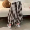 Trousers Girls Pants Striped Loose Dance Pants Trousers 2022 Spring And Summer Wear New Japanese And Korean Sty ChildrenS Clothing L46