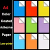 Paper A4 Color Laser Imprimante revêtue d'adhésif autocollant papier Stick Étiquette et écriture