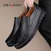 Scarpe casual Dekabr Fashion Spring Summer Men Slip su moca