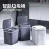 Odpadki 16L Smart Trash Can Automatyczne czujnik śmieci elektryczne Waterproof Waterproof Wastbasket do kuchennej łazienki Recykling THASH L46