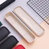 Dinnerware Sets 1-5PCS Wheat Straw Tableware Box Multicolor Portable Cutlery Case Spoon Fork Storage Students Household Bag