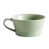 マグカップ大容量朝食カップオートミール北欧の家庭用セラミックコーヒーシンプルマグカップ
