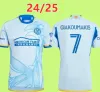 2024 2025 Atlanta Soccer Jerseys United Fan Player 23 24 25 Giakoumakis Sosa Home Away Araujo Almada Damm Saba Football Shirt Men Kids
